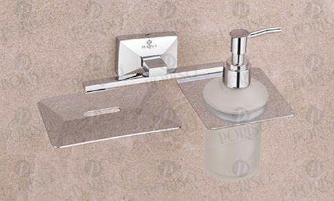 Soap Dish With Liquid Soap Dispenser