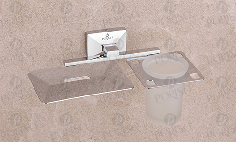 Soap Dish With Tumbler Holder