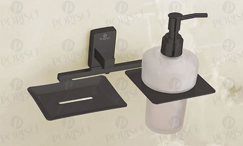 Soap Dish With Liquid Soap Dispenser