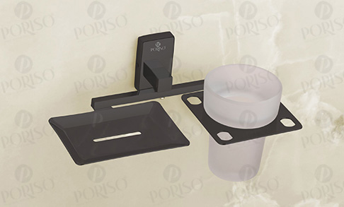Soap Dish With Tumbler Holder