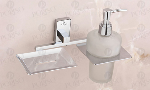 Soap Dish With Liquid Soap Dispenser
