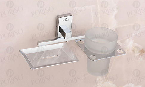 Soap Dish With Tumbler Holder