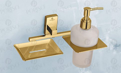 Soap Dish With Liquid Soap Dispenser