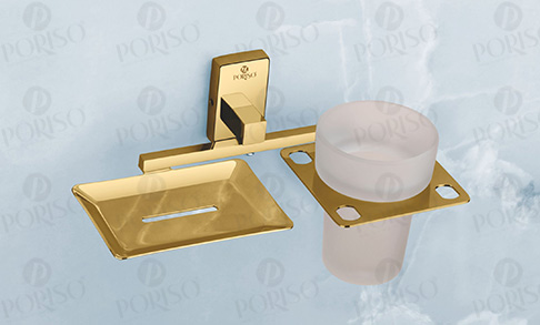 Soap Dish With Tumbler Holder