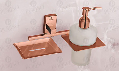 Soap Dish With Liquid Soap Dispenser