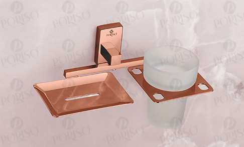 Soap Dish With Tumbler Holder