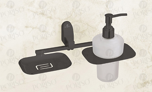 Soap Dish With Liquid Soap Dispenser