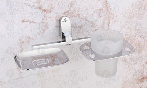 Soap Dish With Tumbler Holder