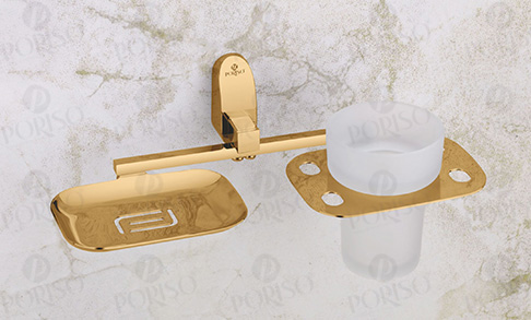 Soap Dish With Tumbler Holder