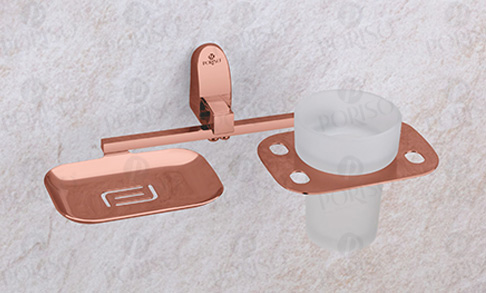 Soap Dish With Tumbler Holder