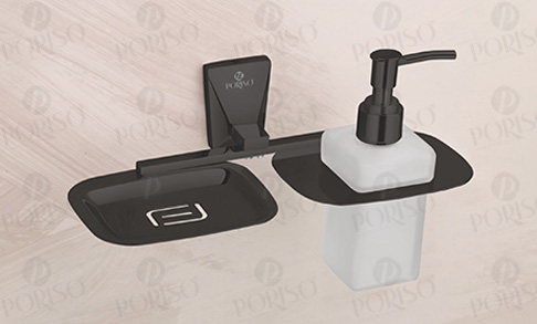 Soap Dish With Liquid Soap Dispenser