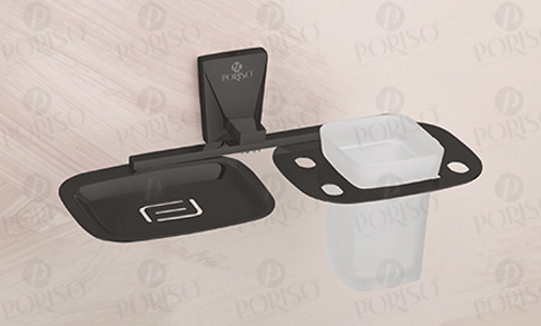 Soap Dish With Tumbler Holder