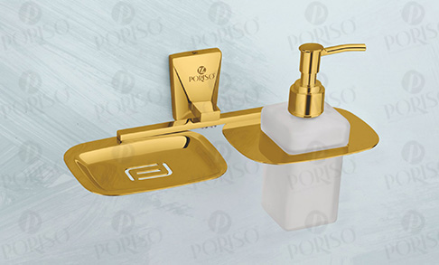 Soap Dish With Liquid Soap Dispenser