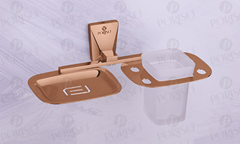 Soap Dish With Tumbler Holder