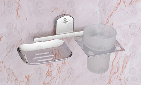 Soap Dish With Tumbler Holder