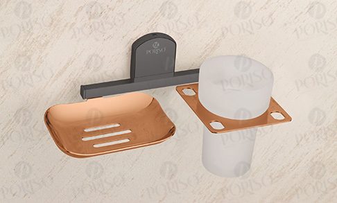 Soap Dish With Tumbler Holder